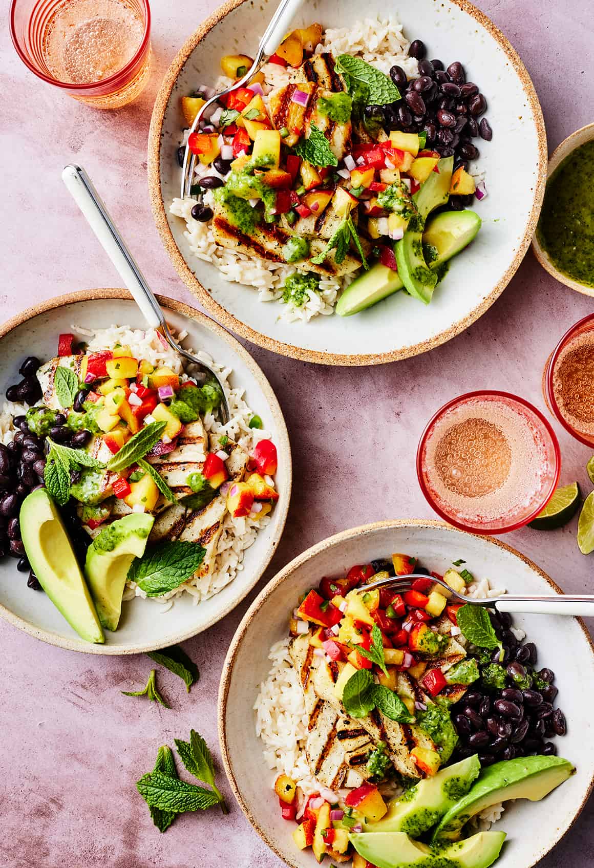 Halloumi Grill Bowls